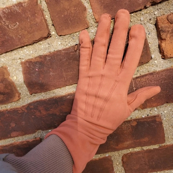 Vintage newstock suedette gloves 7 - Picture 2 of 7